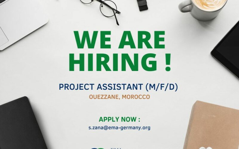 We are hiring: Project Assistent (m/d/f), Ouezzane Morocco