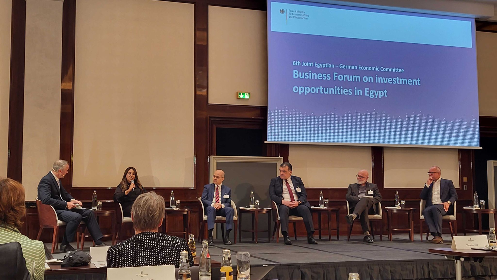 6th Session of the German-Egyptian Joint Economic Committee